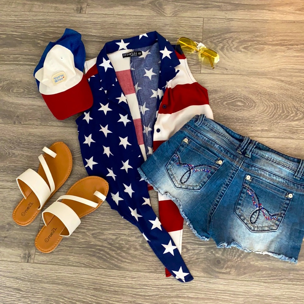 Fourth of July summer outfit